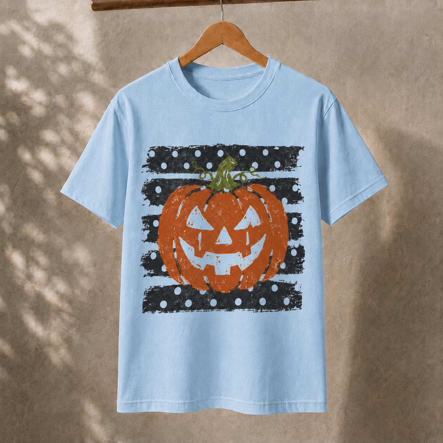 Vintage Jack O’ Lantern T-Shirt – Distressed Halloween Pumpkin Graphic Tee