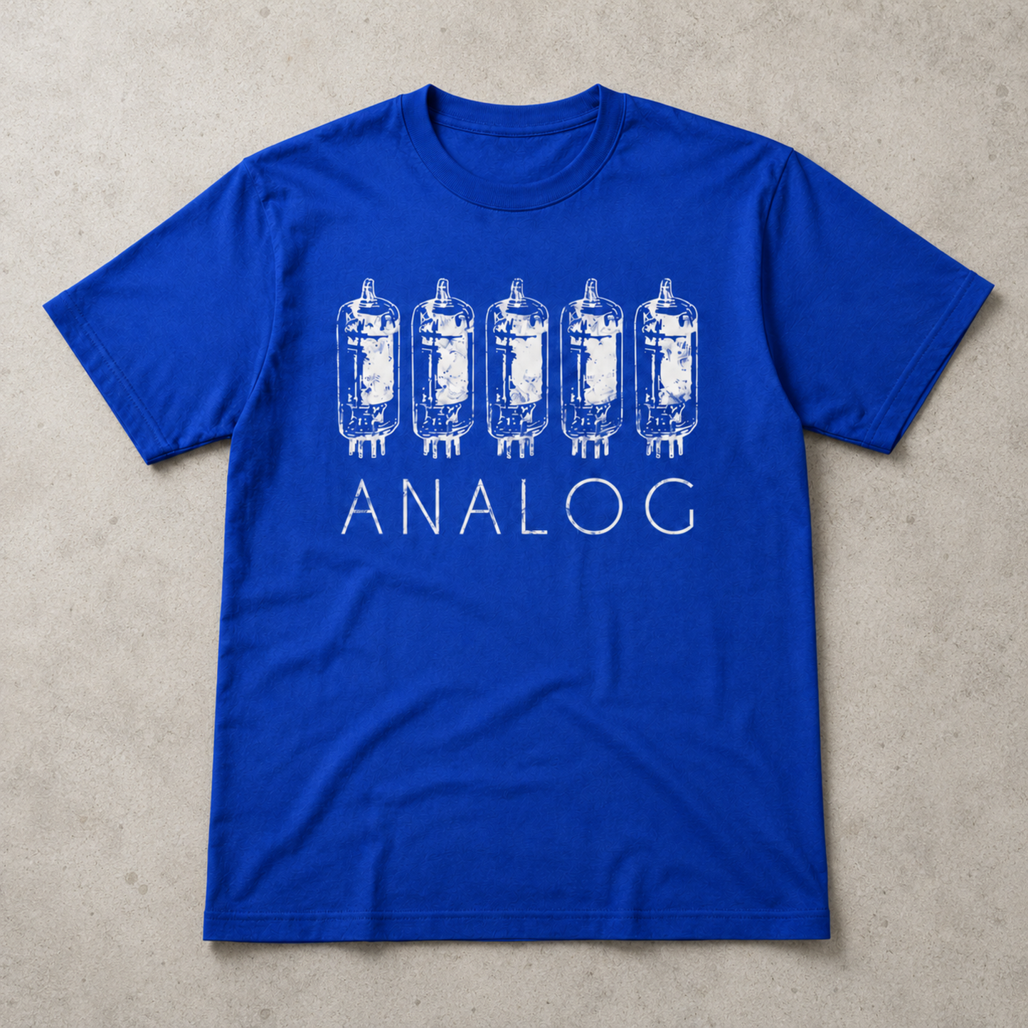 Analog Vacuum Tube T-Shirt – Vintage Audio Electronics Graphic Tee