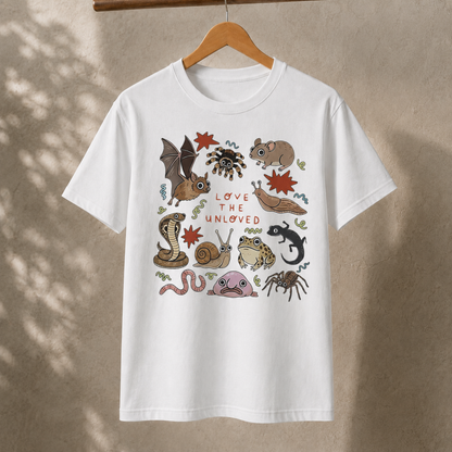 Love the Unloved T-Shirt – Cute Misunderstood Animals Graphic Tee